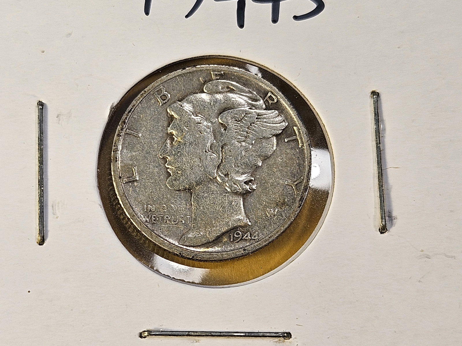 Three Circulated Silver Dimes - 3