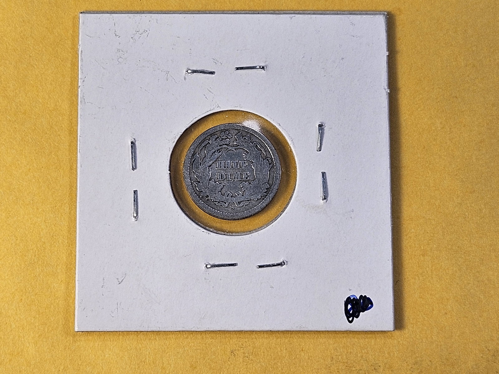 Semi-Key Date! 1864-S Seated Liberty Silver Half Dime - 3