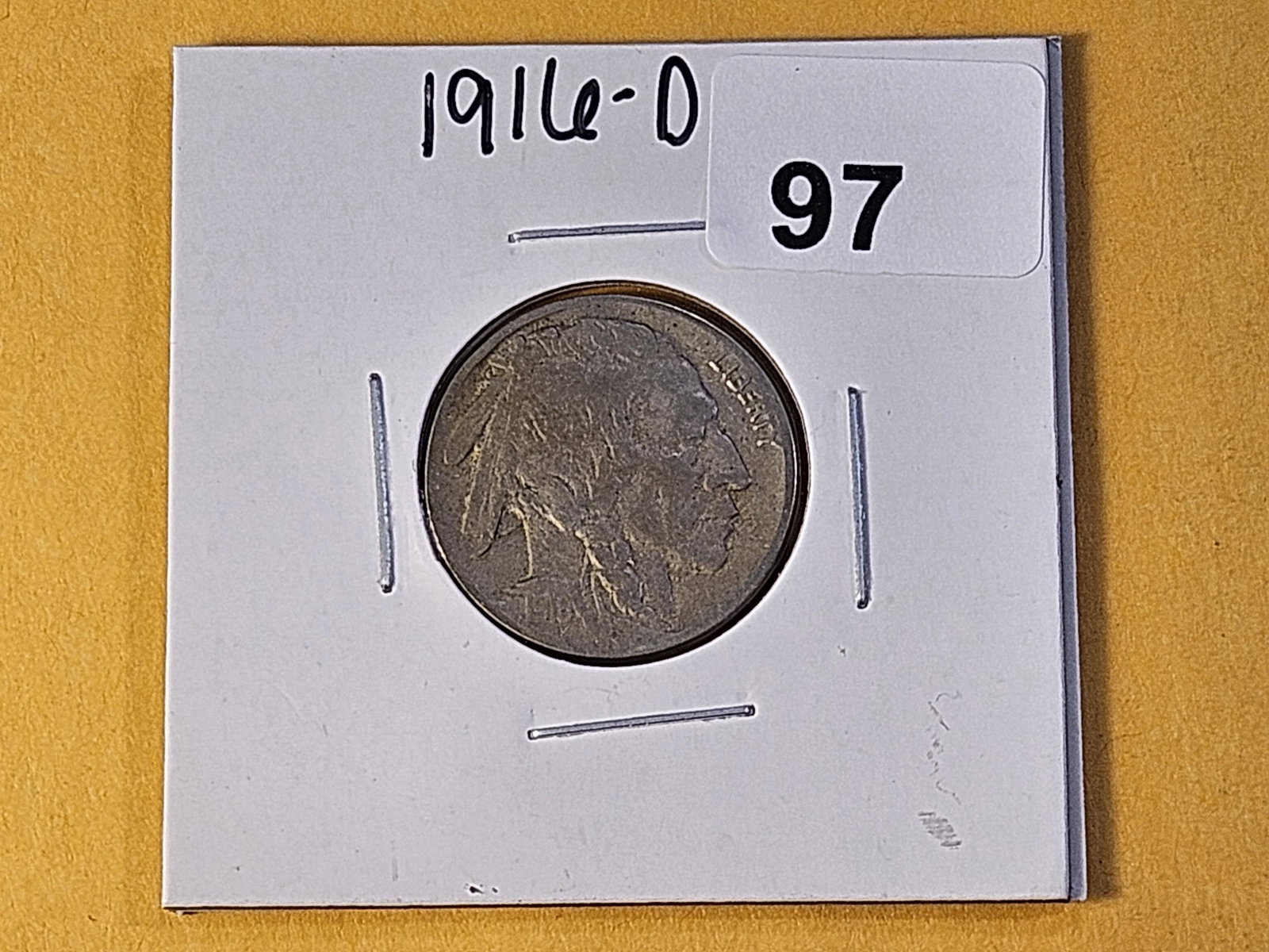 Better Date 1916-D Buffalo Nickel - 2