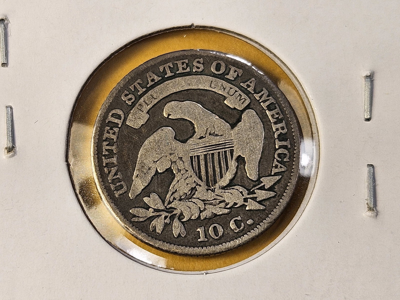 Better Grade 1834 Bust Silver Dime - 4