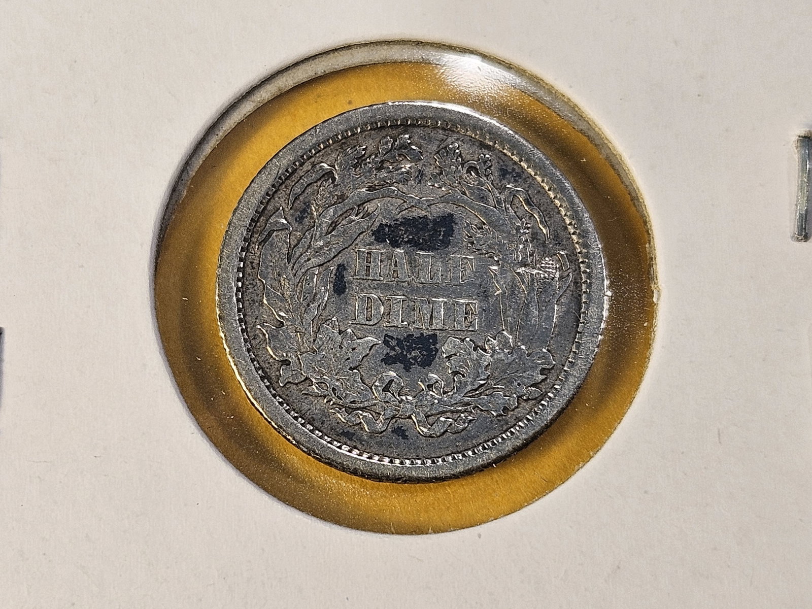 Better Grade 1861 Seated Liberty Silver Half Dime - 4