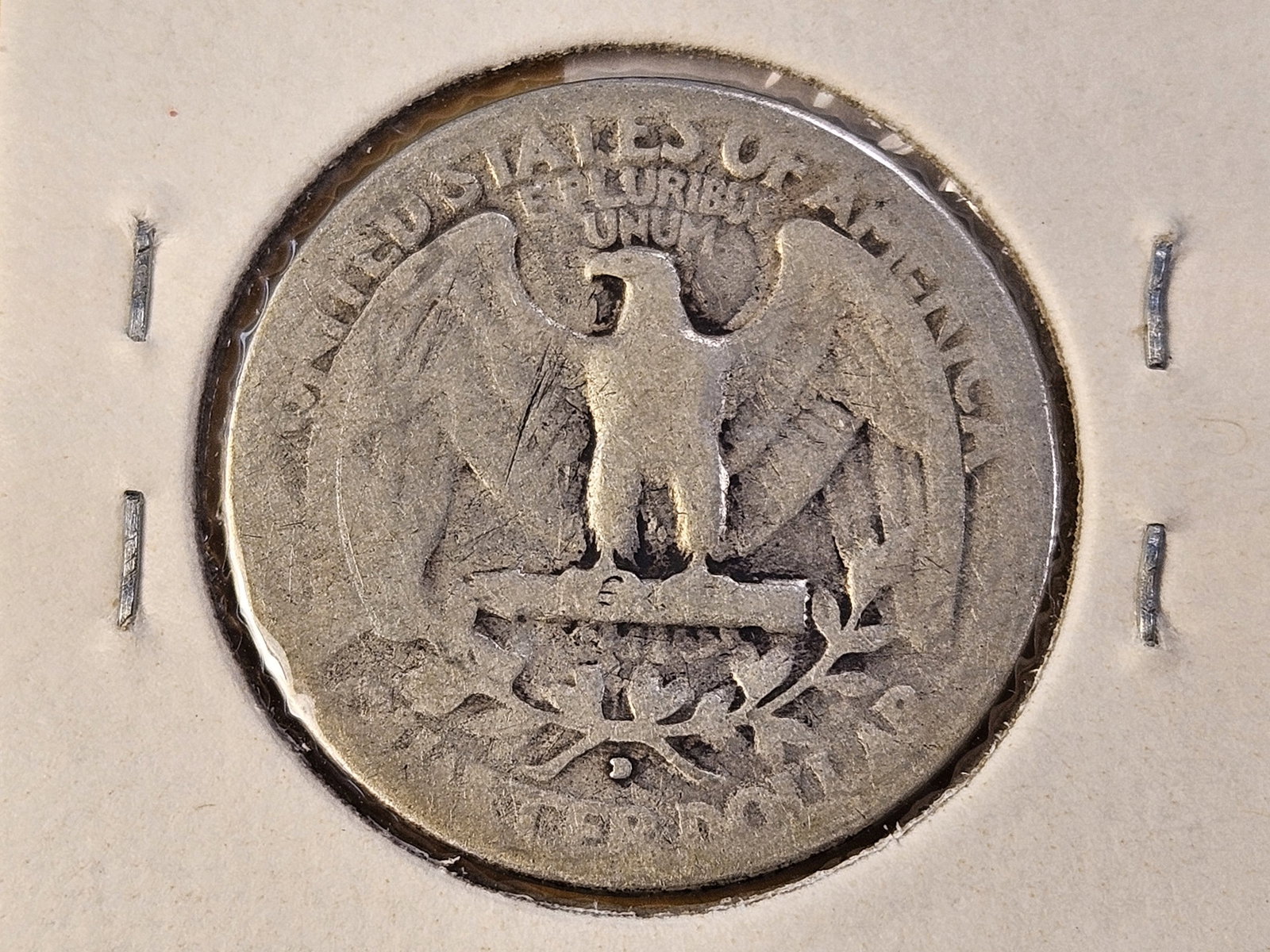 KEY DATE! 1932-D Washington Silver Quarter - 4