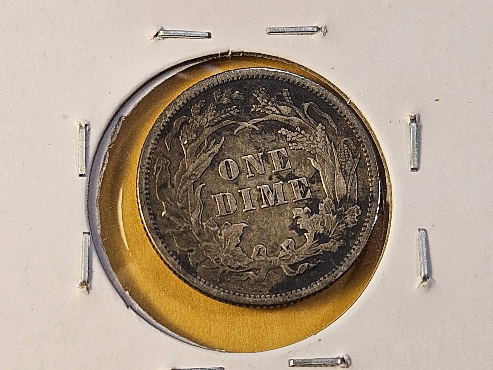 Better Grade 1889 Seated Liberty Silver Dime - 5