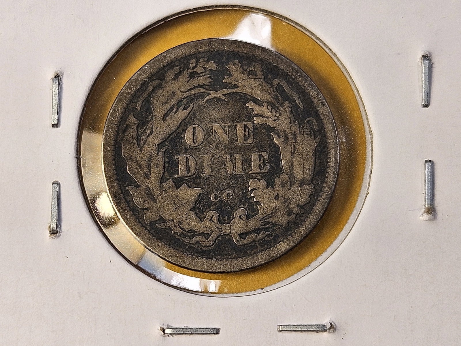 Better Date 1875-CC Seated Liberty Silver Dime - 4