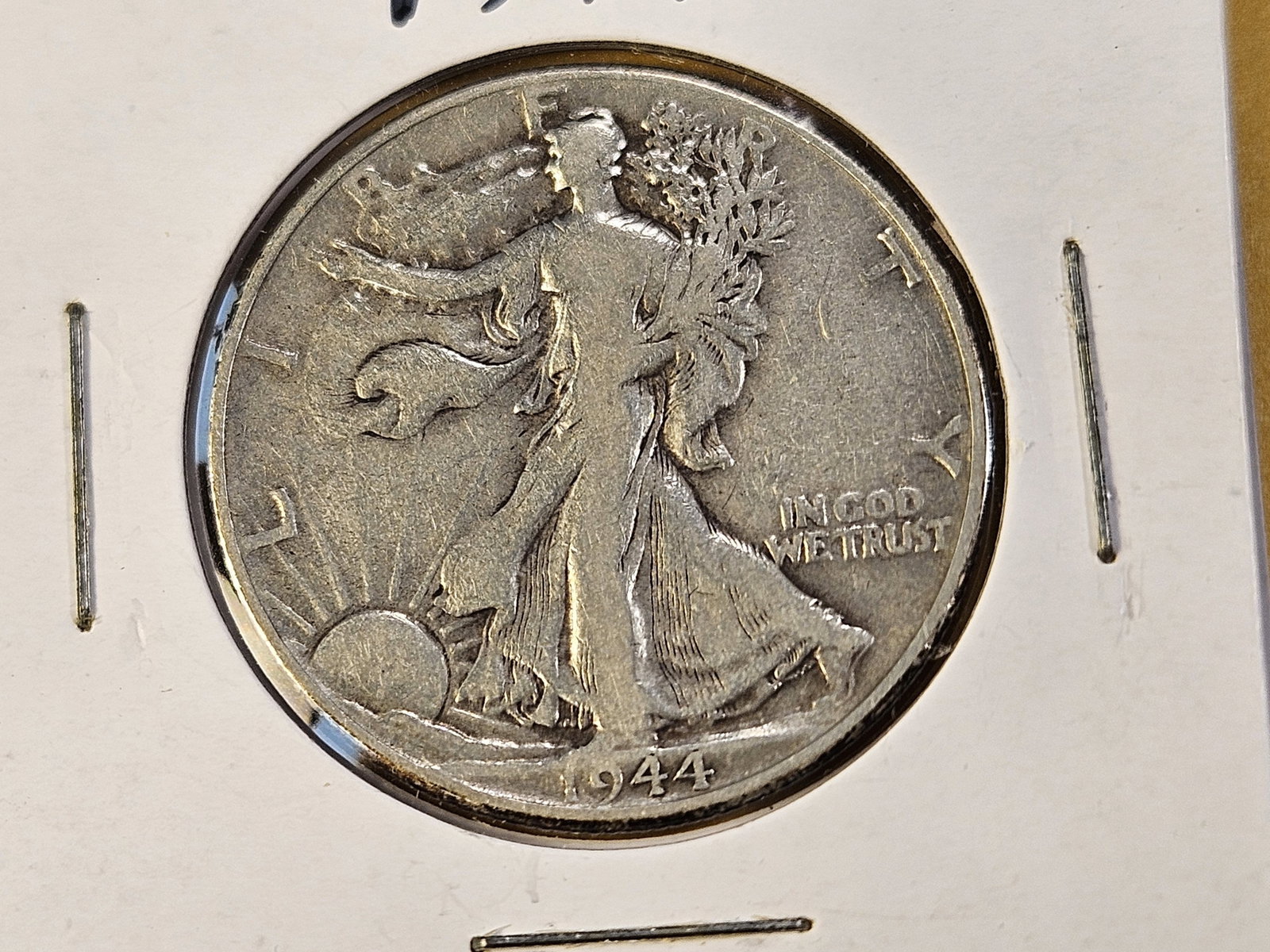 Two Circulated Walking Liberty Silver Half Dollars - 3