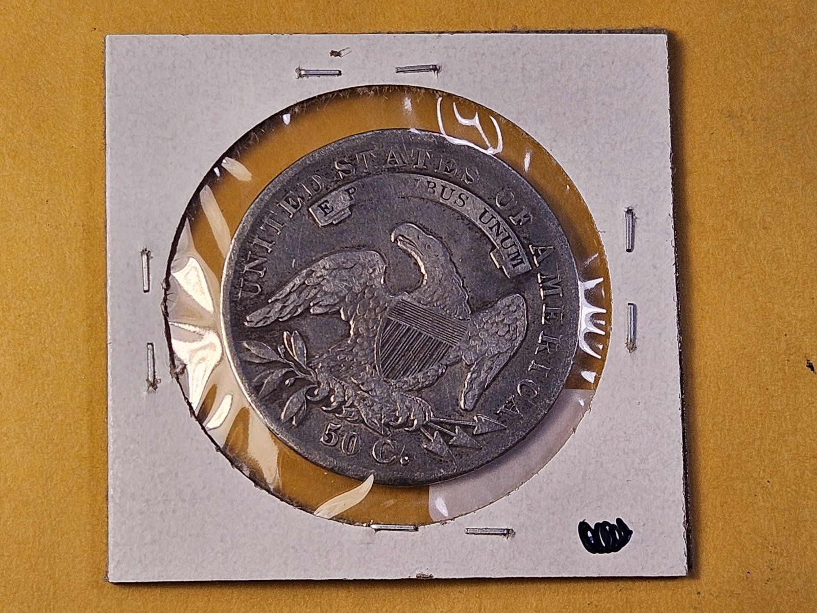 1836 Capped Bust Silver Half Dollar - 3