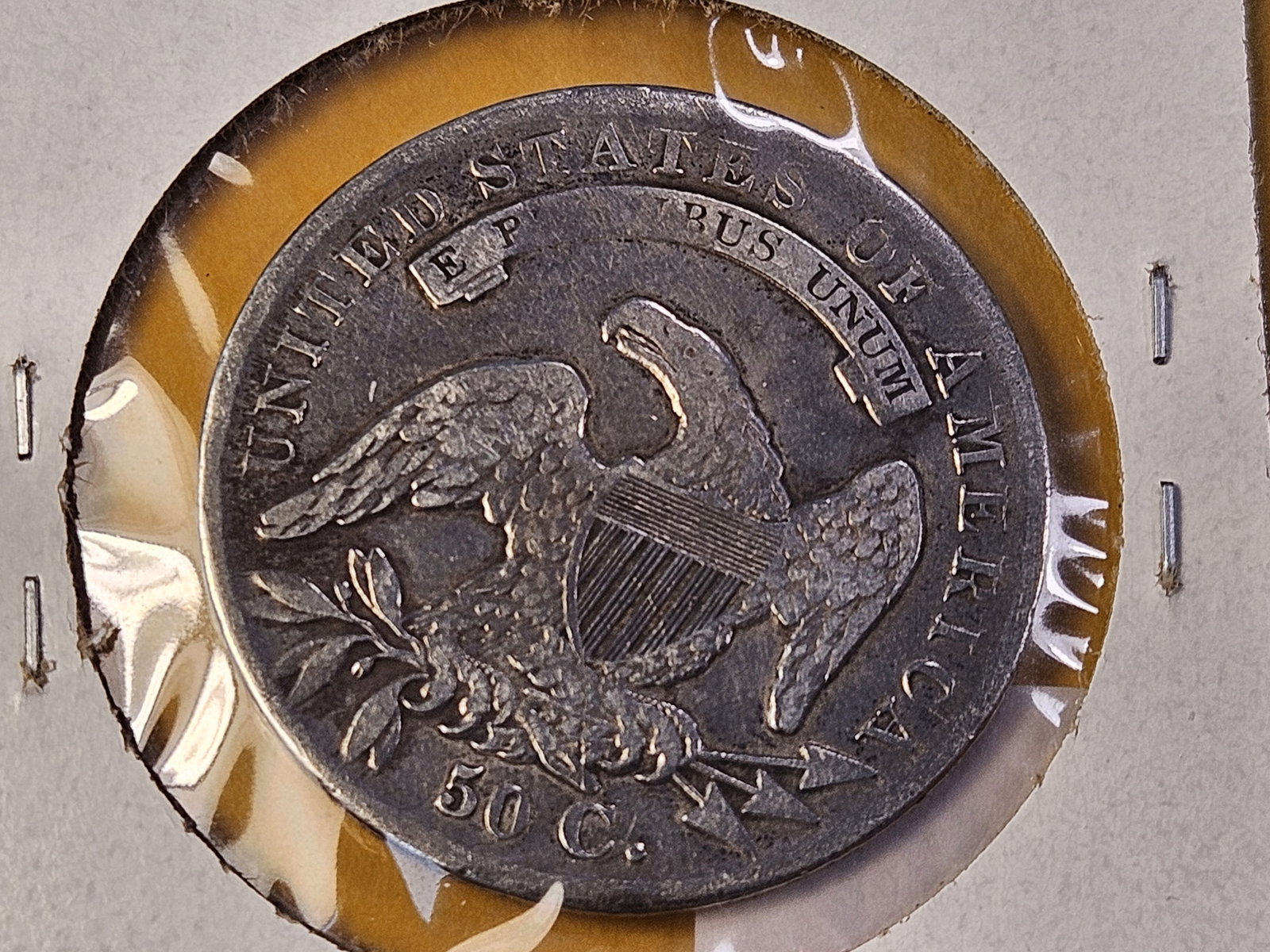 1836 Capped Bust Silver Half Dollar - 4