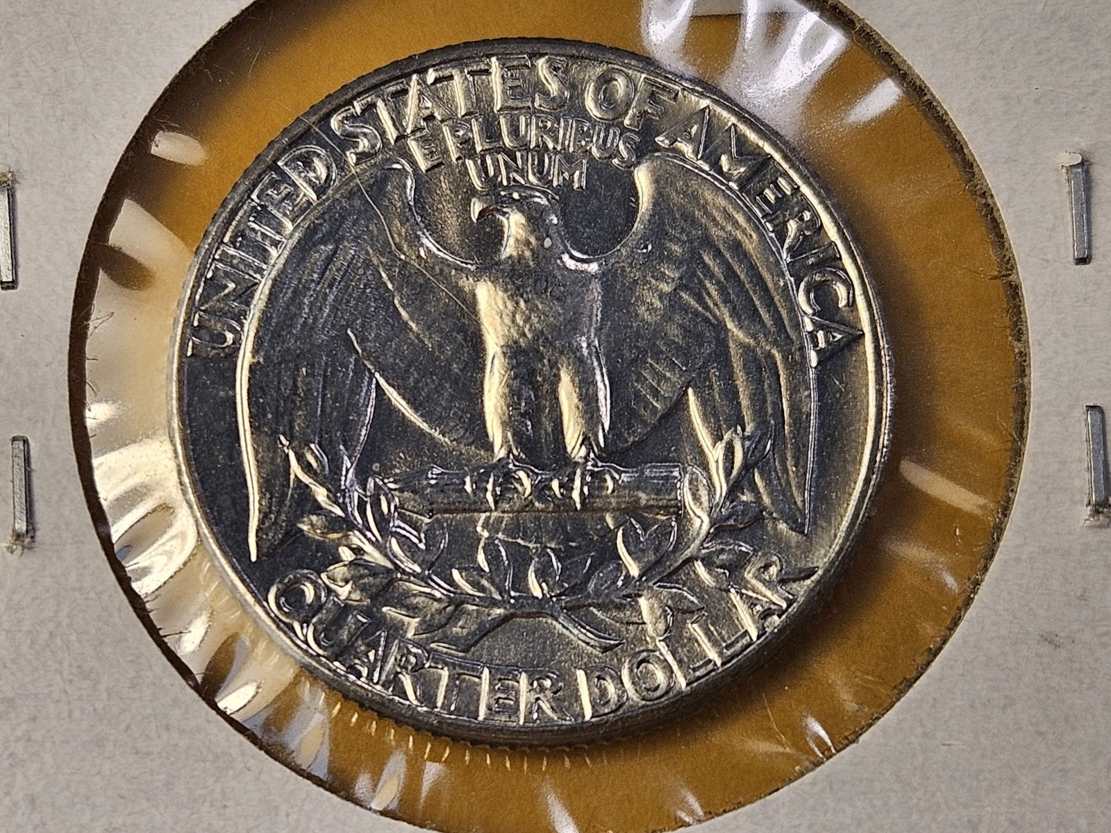 VARIETY! Brilliant Uncirculated 1960 Type B Washington Silver Quarter - 4