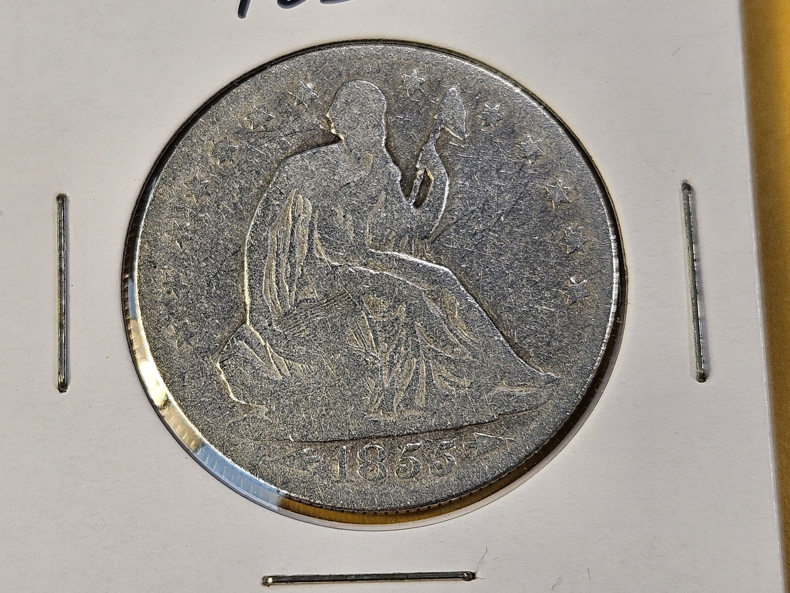Two Circulated US Silver Half Dollars - 3