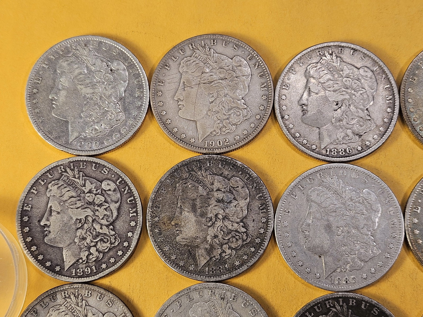 **FULL ROLL** Twenty Morgan Silver Dollars - 2