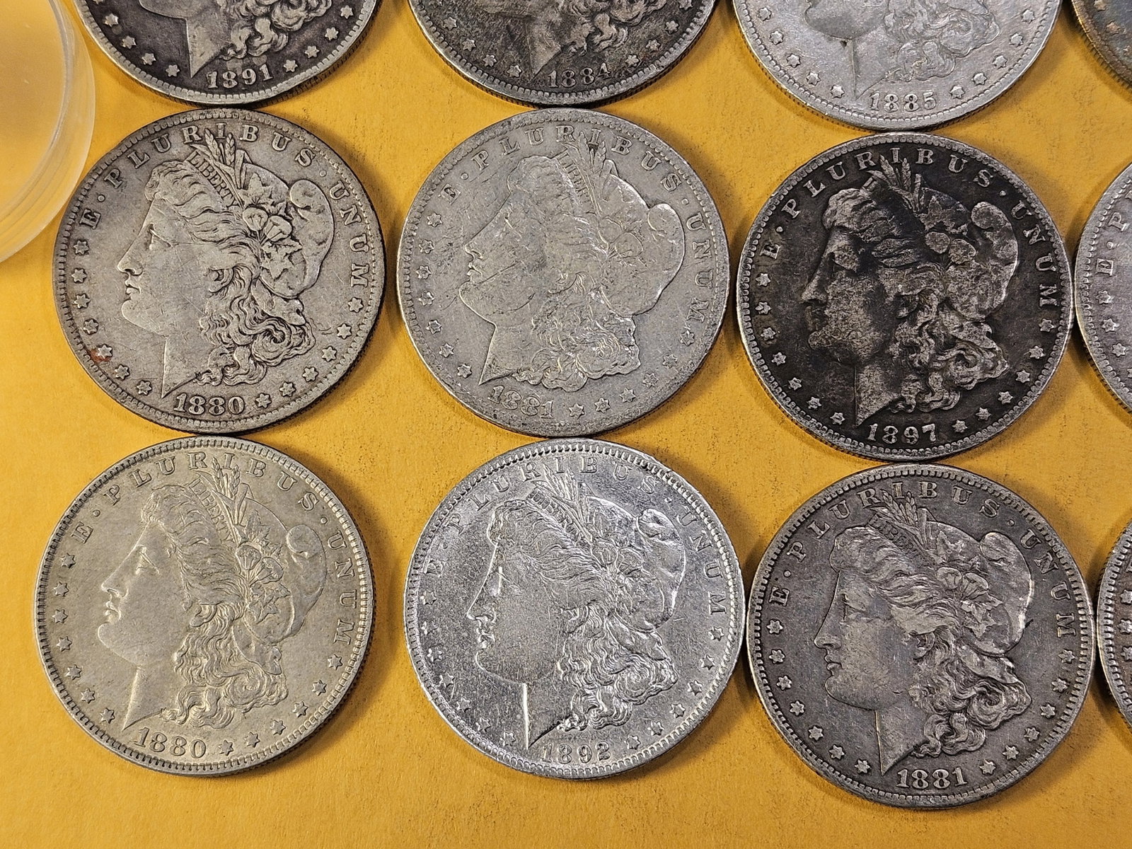 **FULL ROLL** Twenty Morgan Silver Dollars - 4