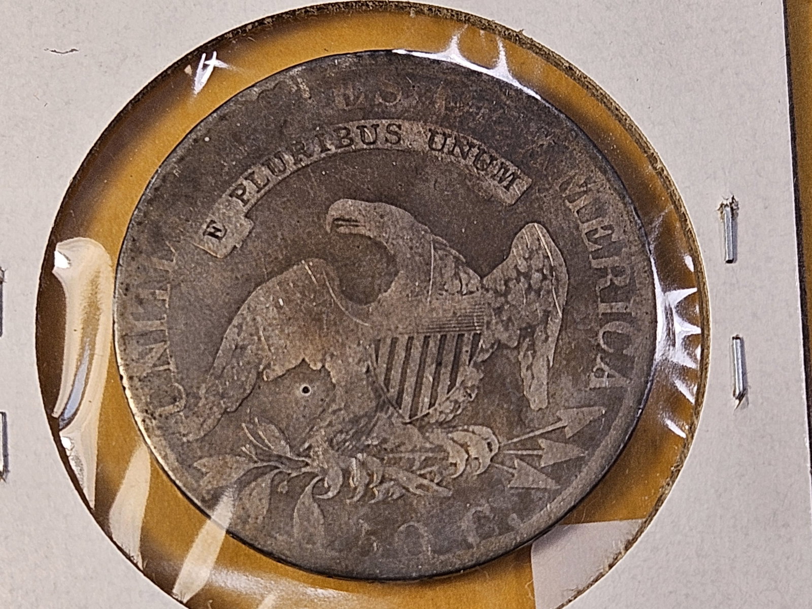 1823 Capped Bust Silver Half Dollar - 4