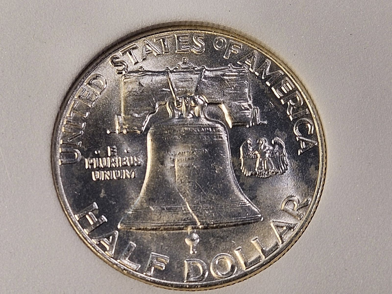 1960-D Franklin Silver Half Dollar - 4