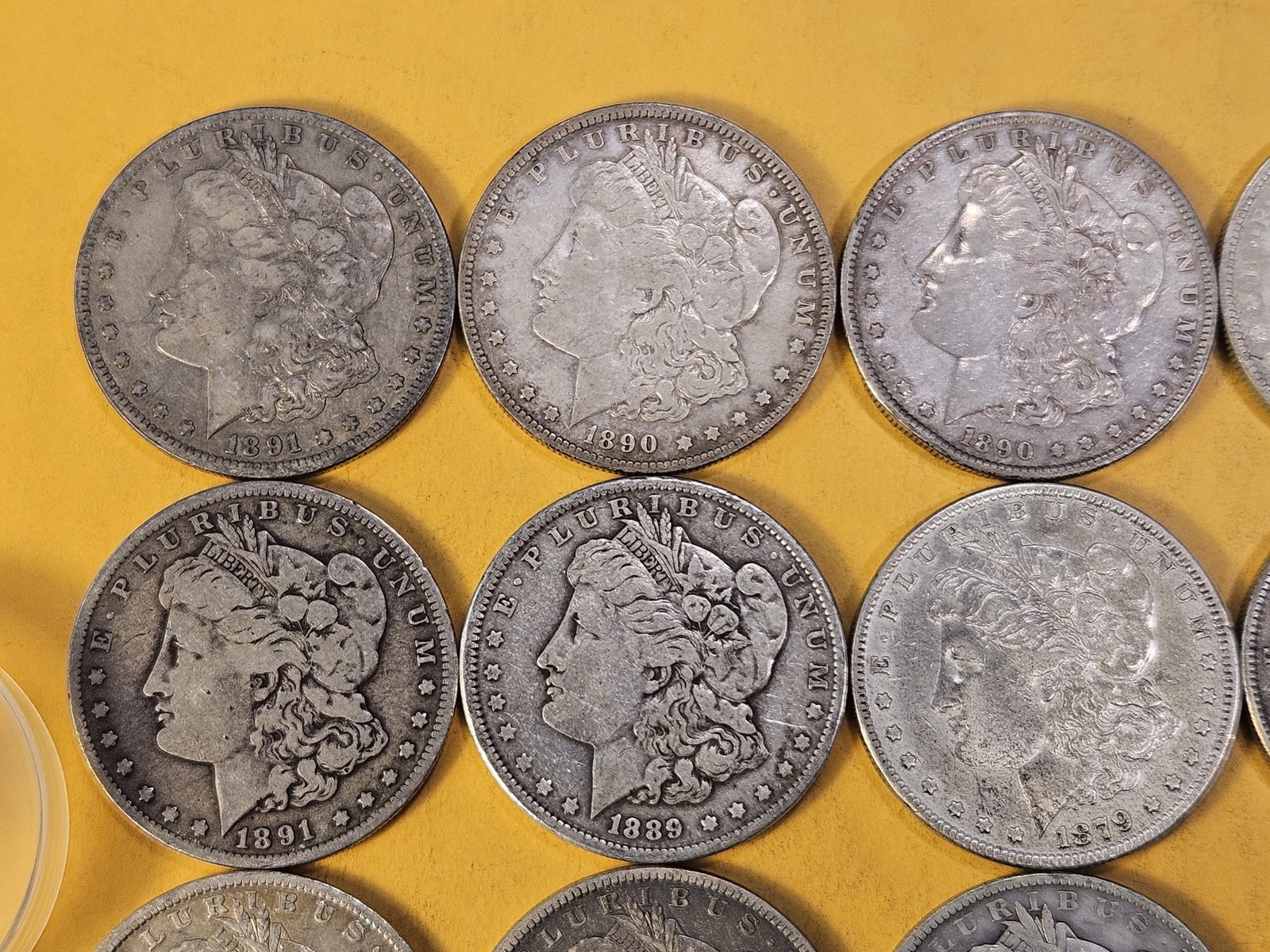 **FULL ROLL** Twenty Morgan Silver Dollars - 2