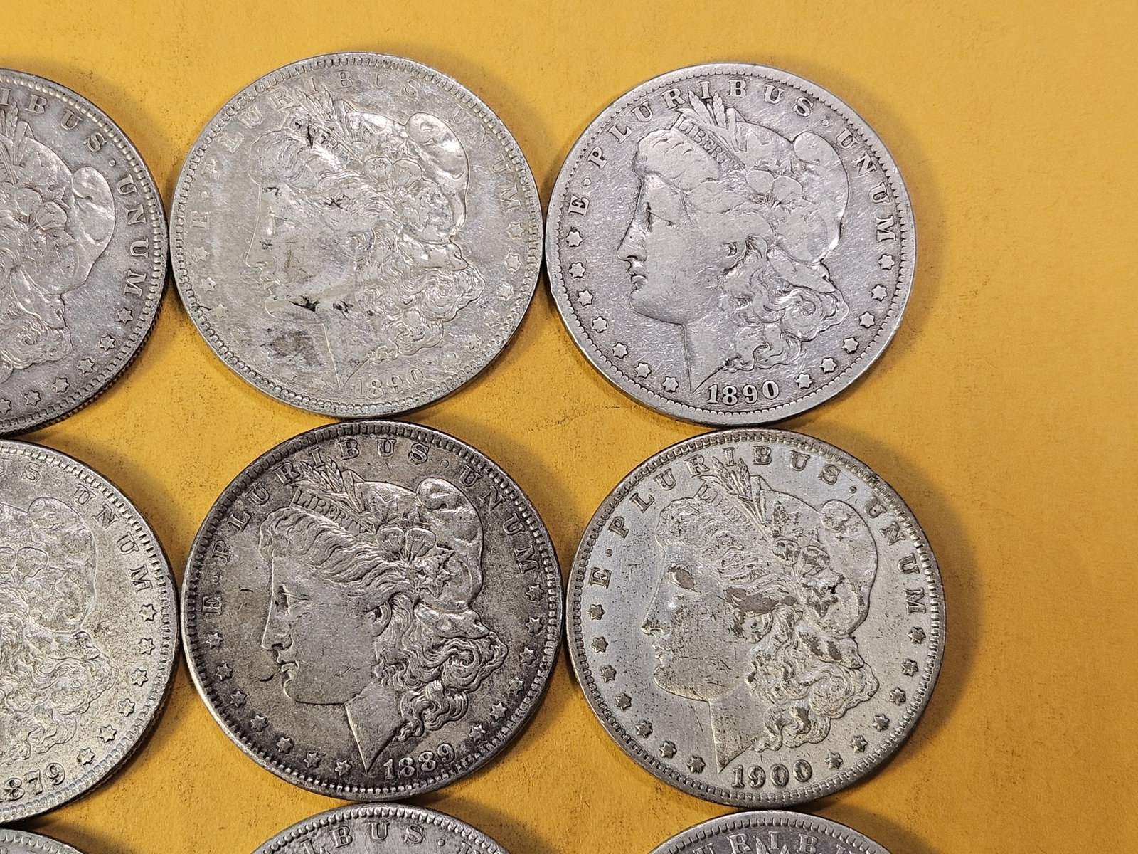 **FULL ROLL** Twenty Morgan Silver Dollars - 3