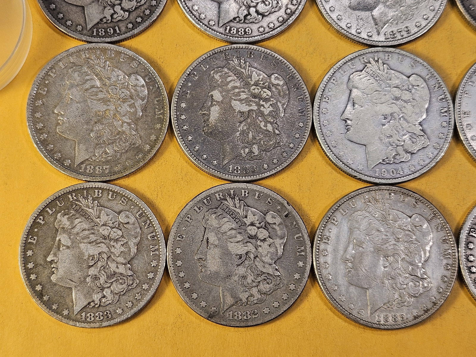 **FULL ROLL** Twenty Morgan Silver Dollars - 4