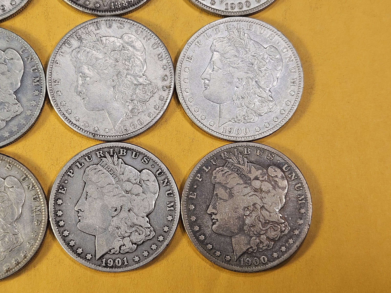 **FULL ROLL** Twenty Morgan Silver Dollars - 5