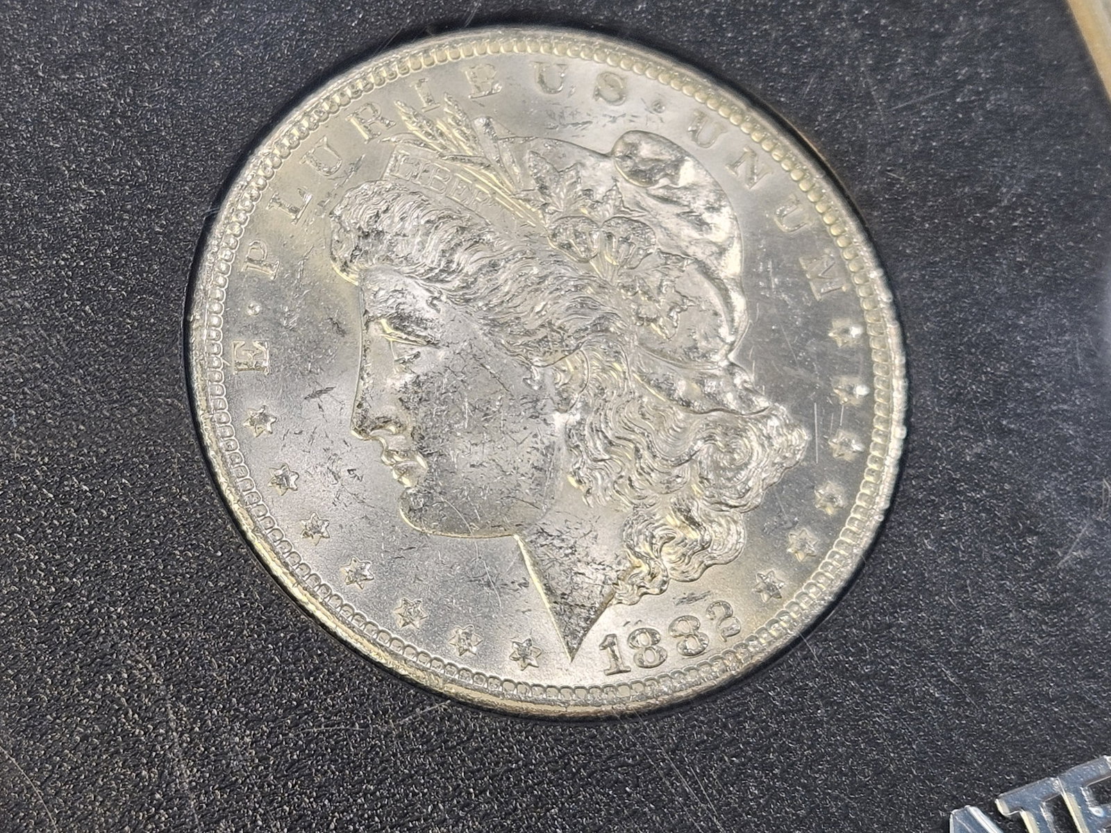 KEY DATE!! Choice Brilliant Uncirculated 1882-CC Morgan Silver Dollar - 2