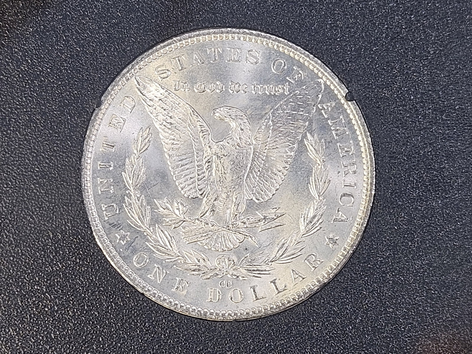 KEY DATE!! Choice Brilliant Uncirculated 1882-CC Morgan Silver Dollar - 6