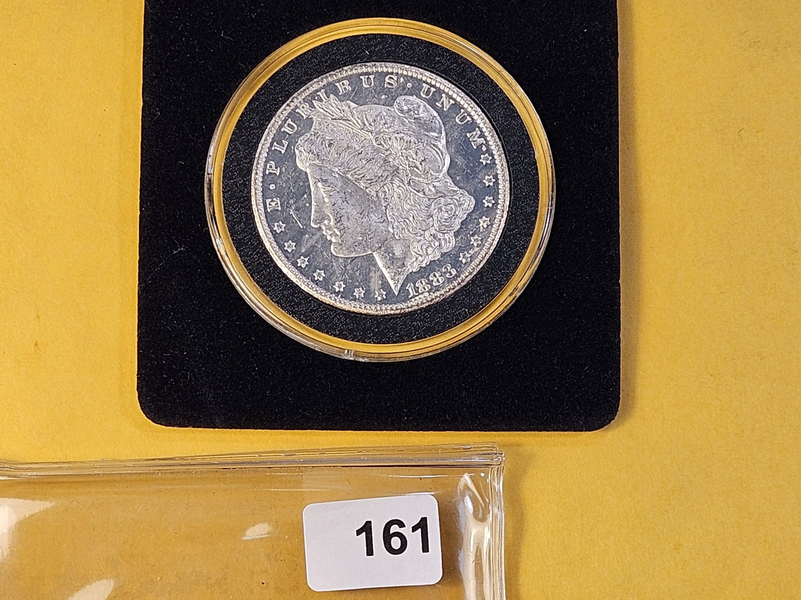 KEY DATE!! Choice Brilliant Uncirculated Proof Like 1883-CC Morgan Silver Dollar - 4