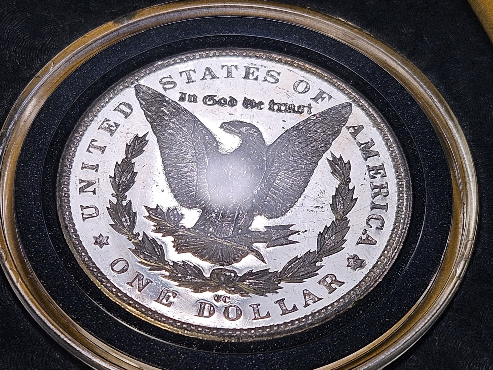 KEY DATE!! Choice Brilliant Uncirculated Proof Like 1883-CC Morgan Silver Dollar - 7