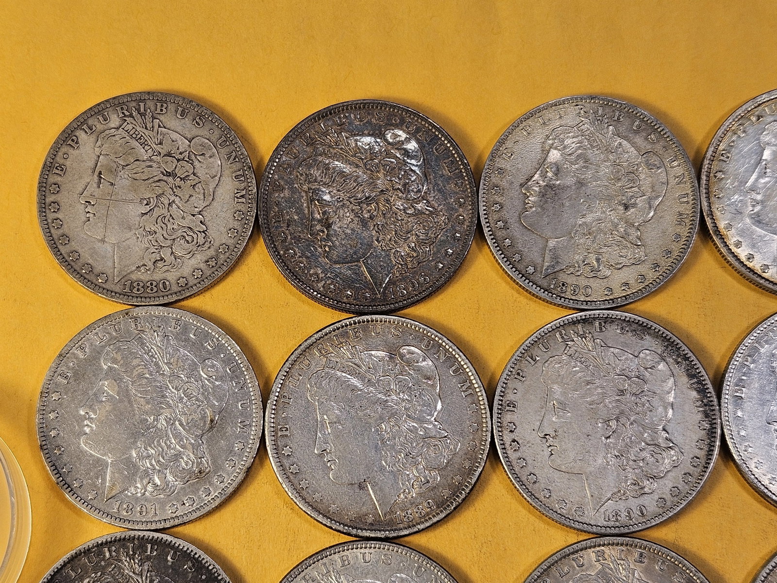 **FULL ROLL** Twenty Morgan Silver Dollars - 2