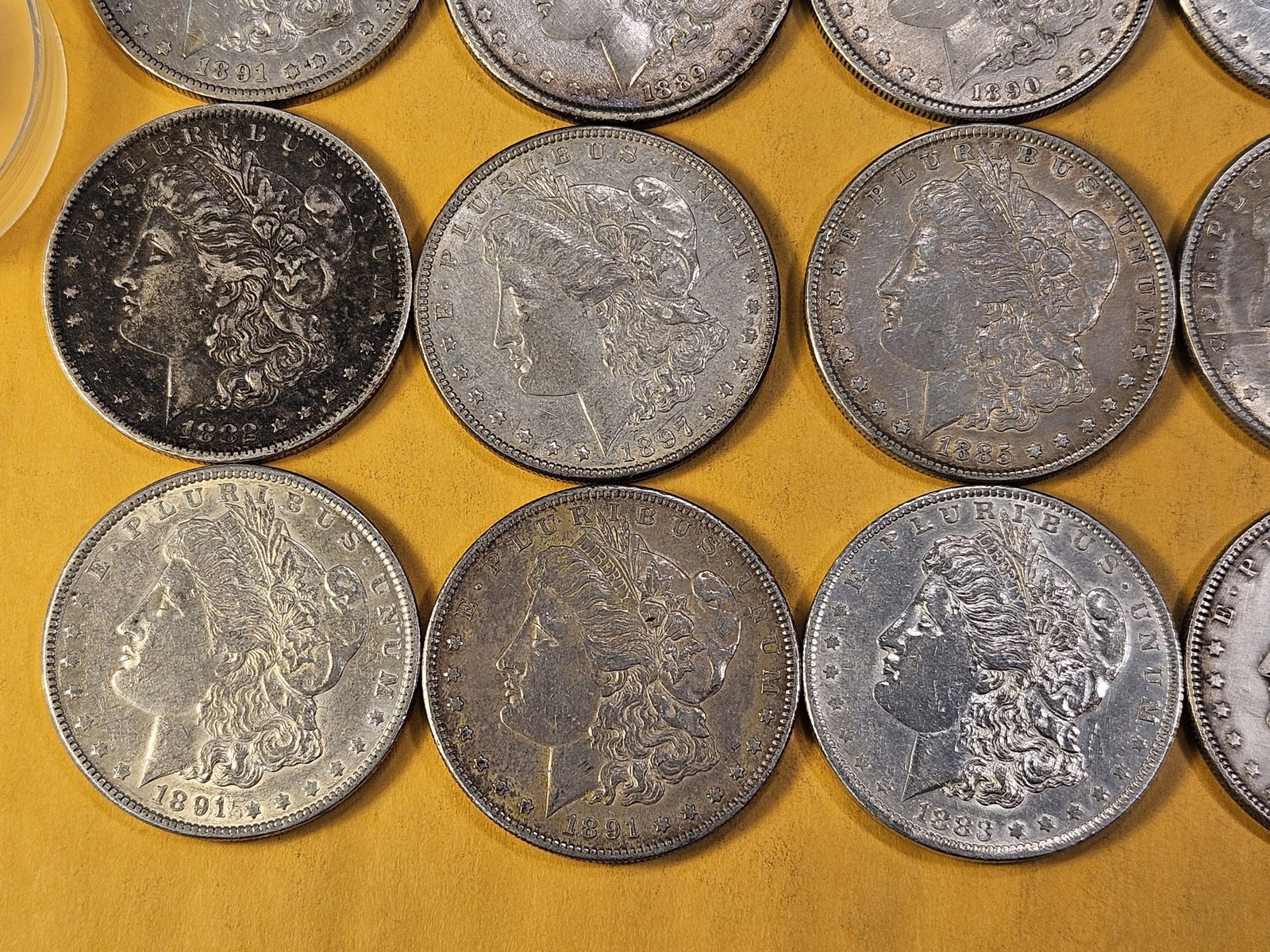 **FULL ROLL** Twenty Morgan Silver Dollars - 4