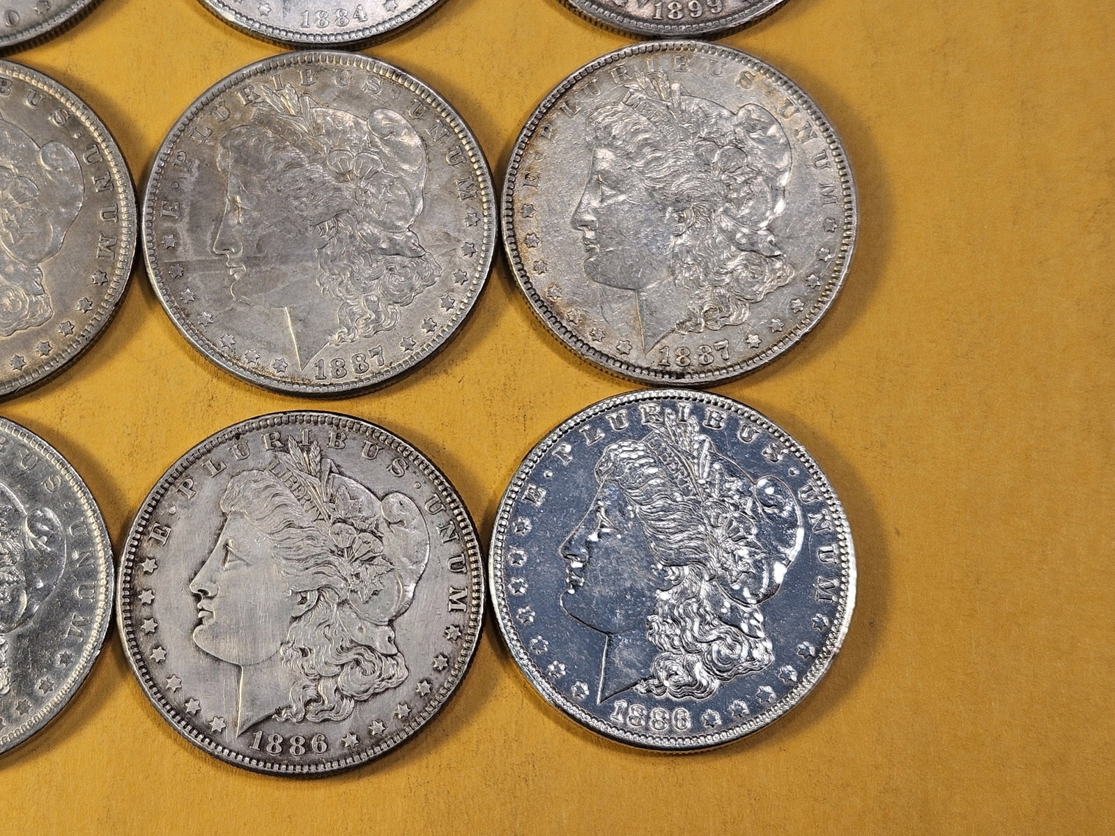 **FULL ROLL** Twenty Morgan Silver Dollars - 5