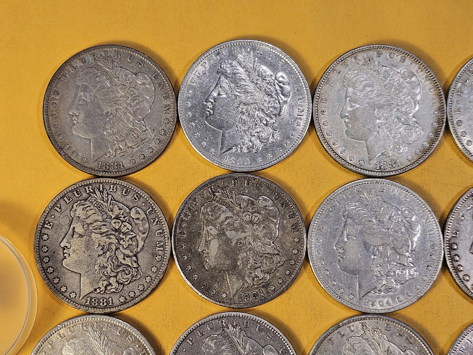 **FULL ROLL** Twenty Morgan Silver Dollars - 2