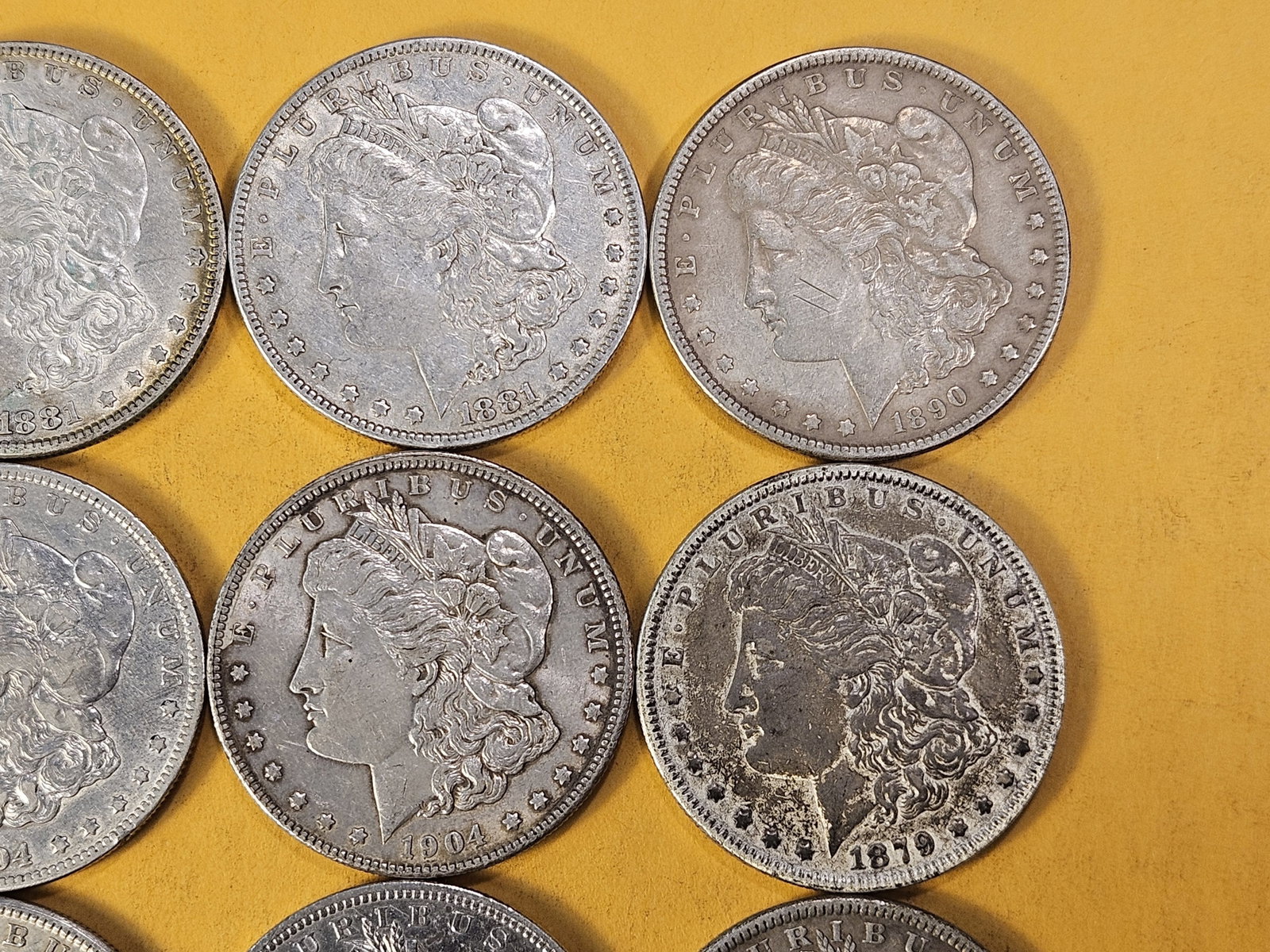 **FULL ROLL** Twenty Morgan Silver Dollars - 3