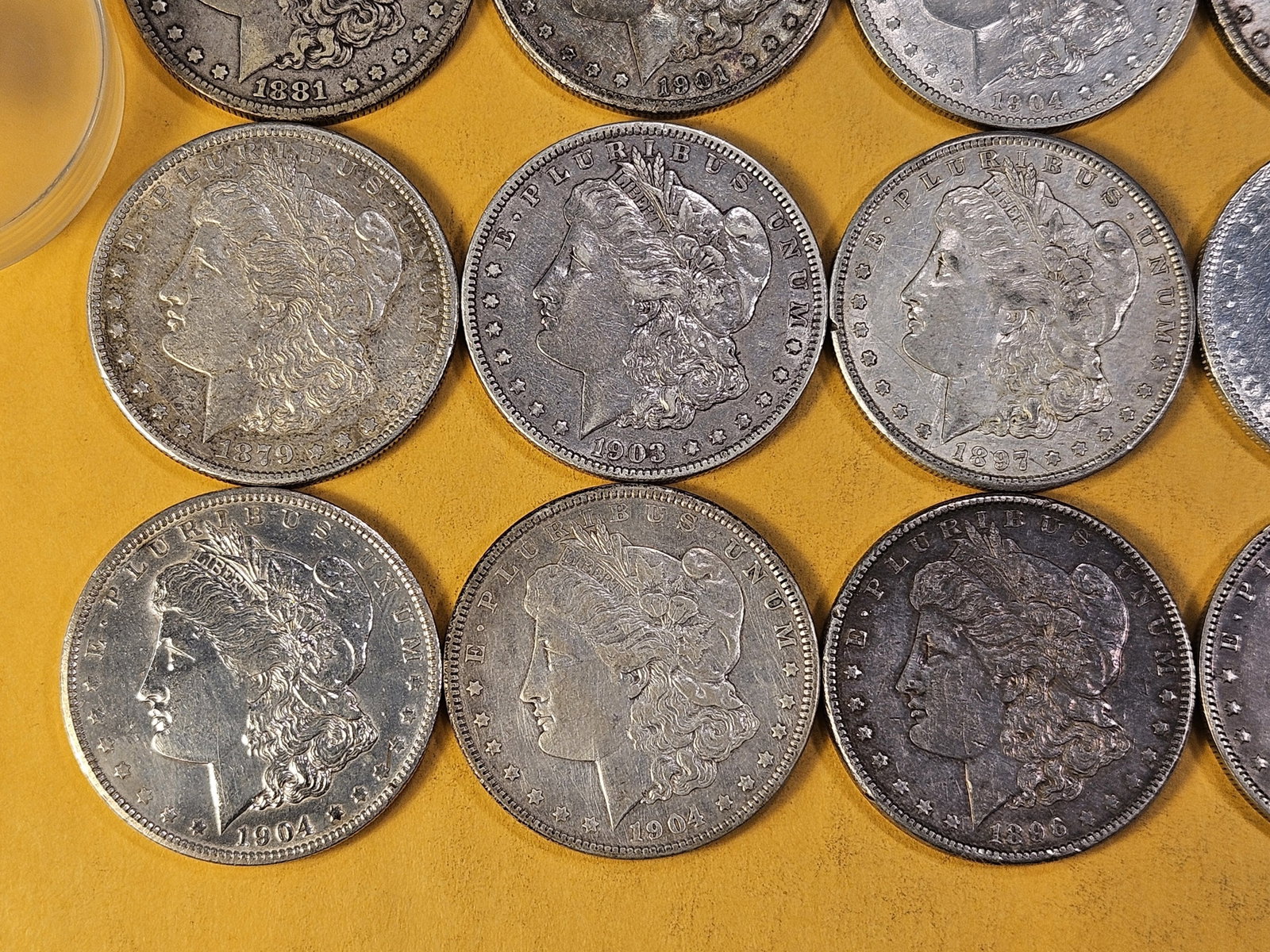 **FULL ROLL** Twenty Morgan Silver Dollars - 4