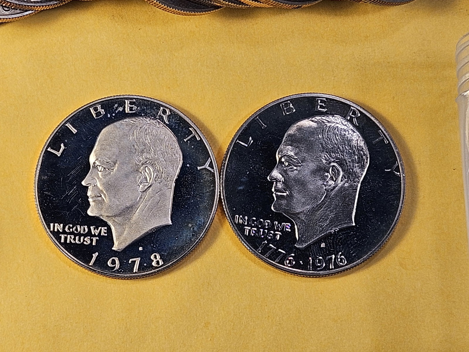 Twenty-Two GEM Proof Eisenhower Dollars - 3