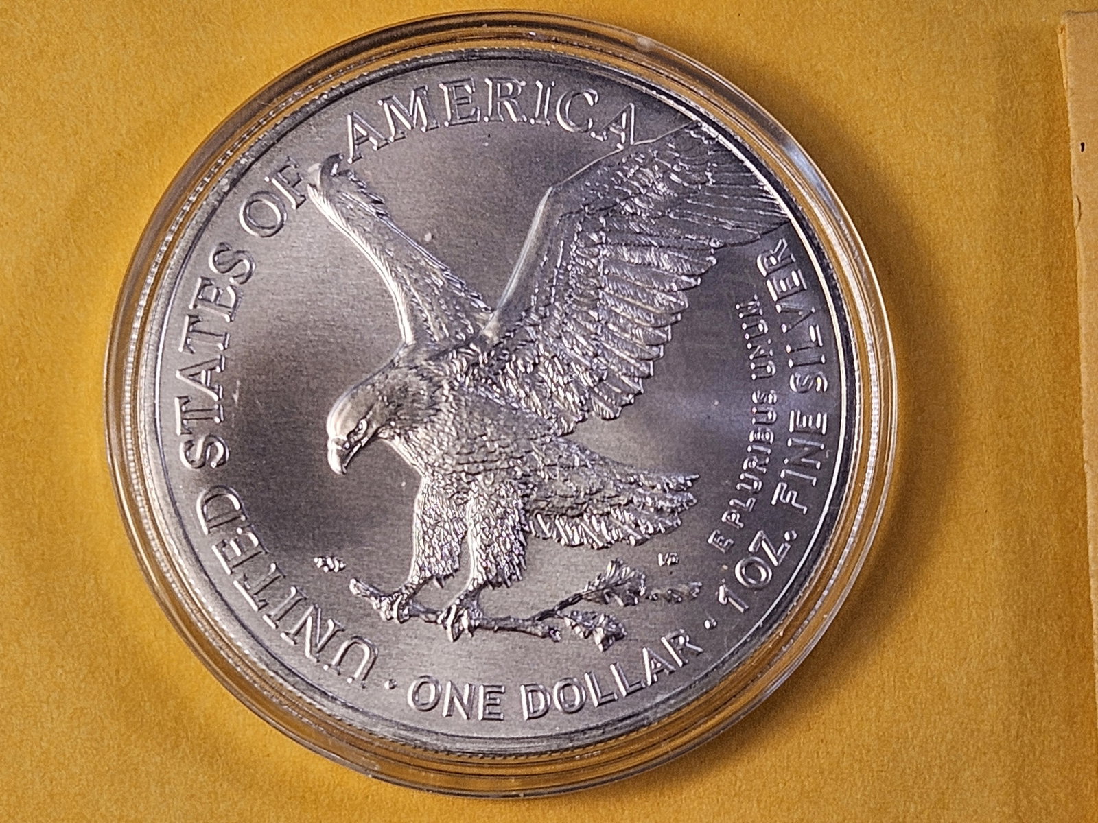 GEM Brilliant Uncirculated 2021 American Silver Eagle - 4