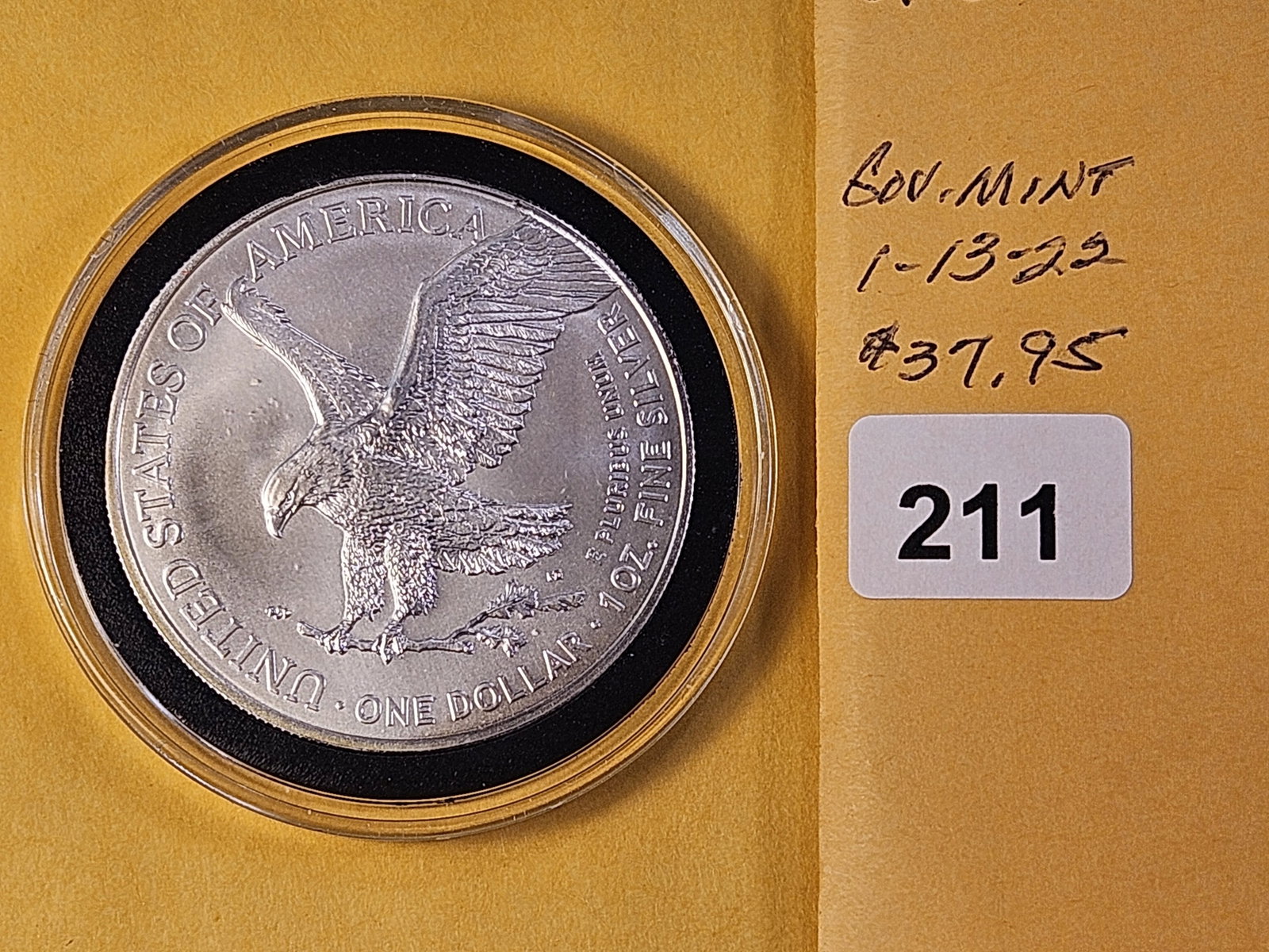 GEM Brilliant Uncirculated 2022 American Silver Eagle - 3