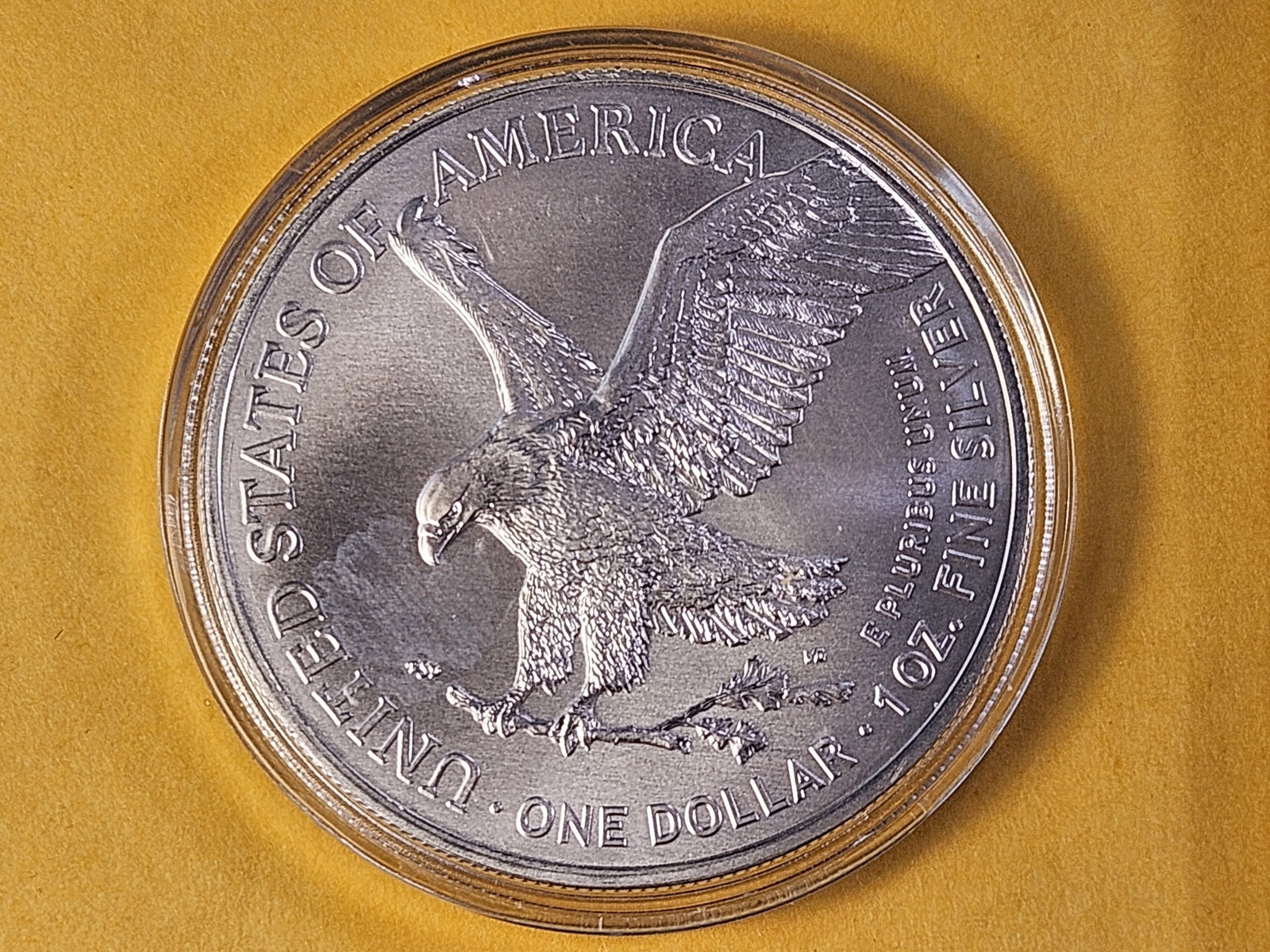 GEM Brilliant Uncirculated 2021 American Silver Eagle - 4