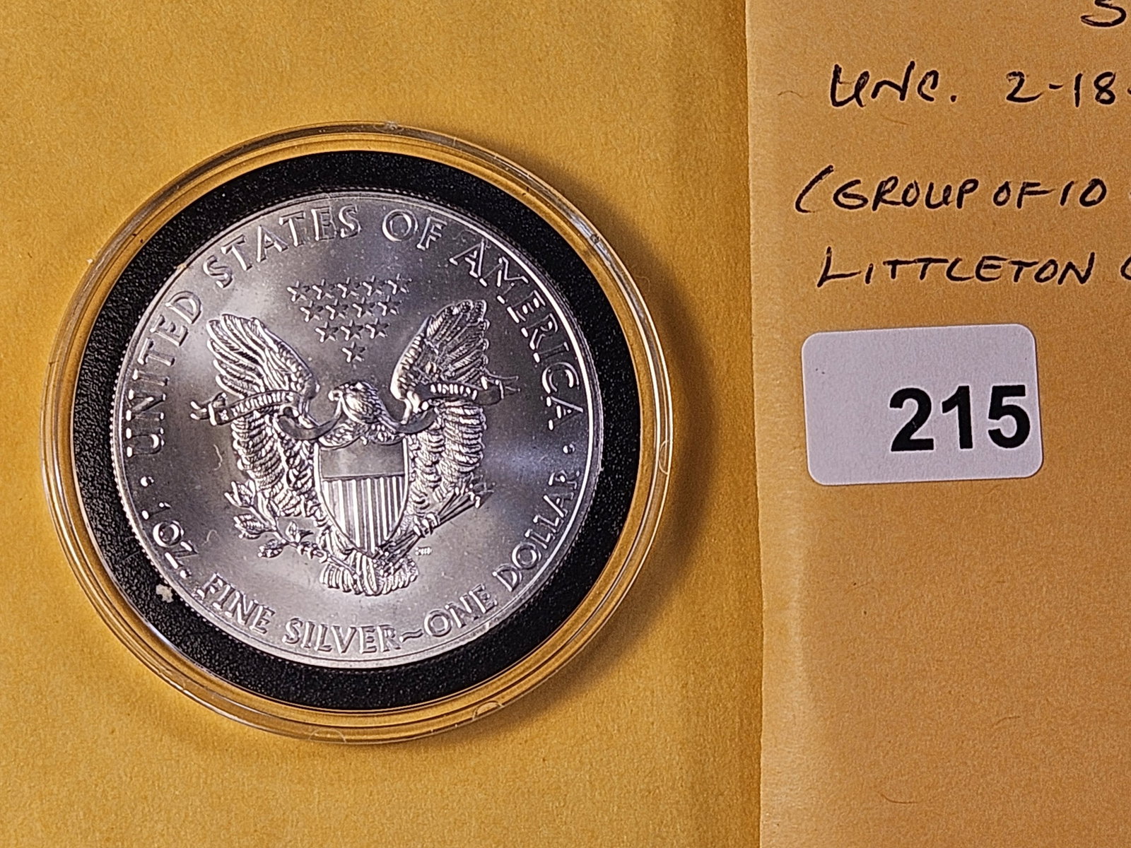 GEM Brilliant Uncirculated 2014 American Silver Eagle - 3