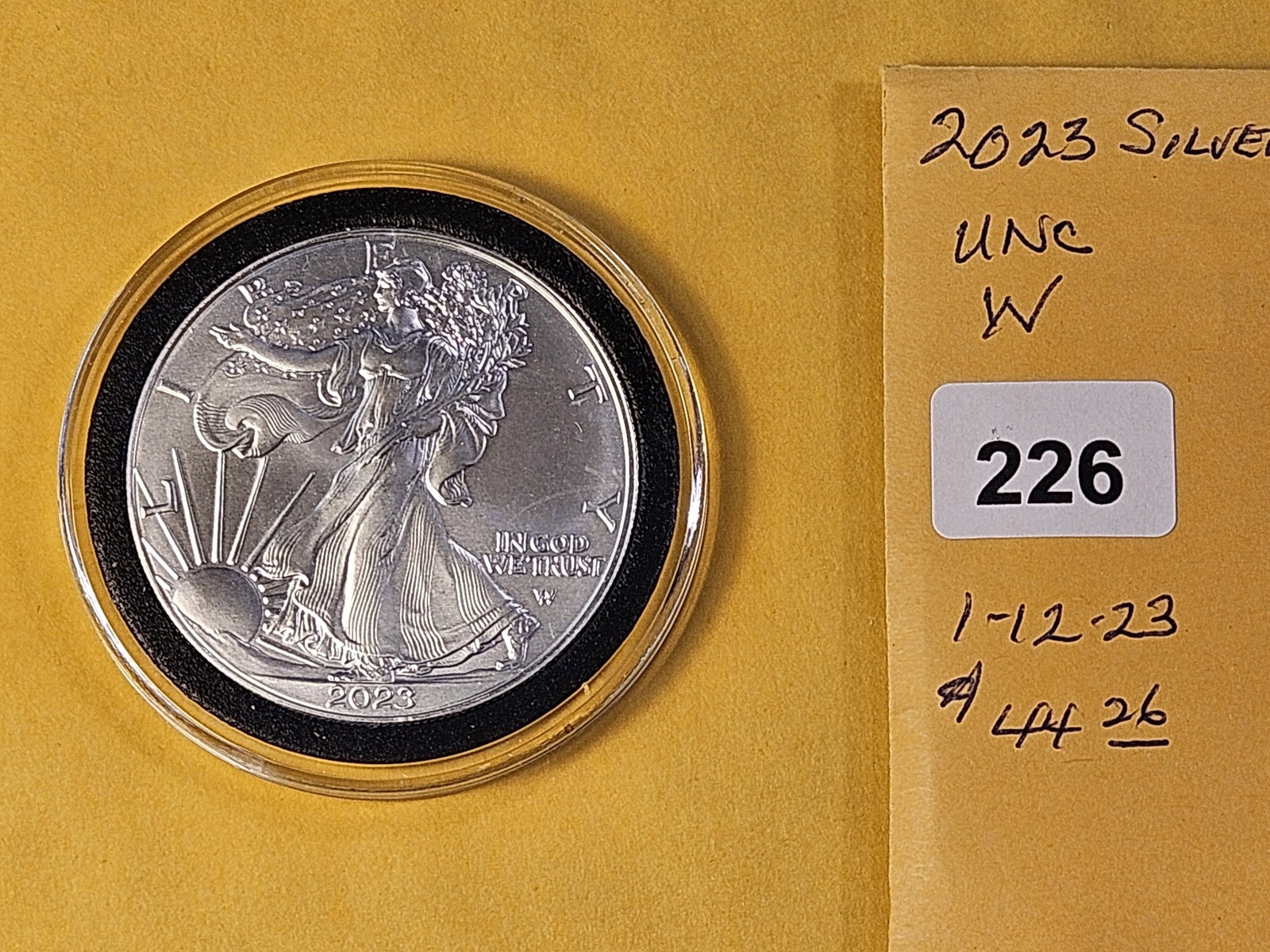 GEM Brilliant Uncirculated 2023 American Silver Eagle - 2