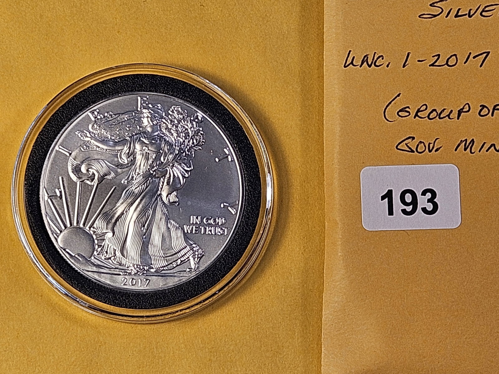 GEM Brilliant Uncirculated 2017 American Silver Eagle - 2
