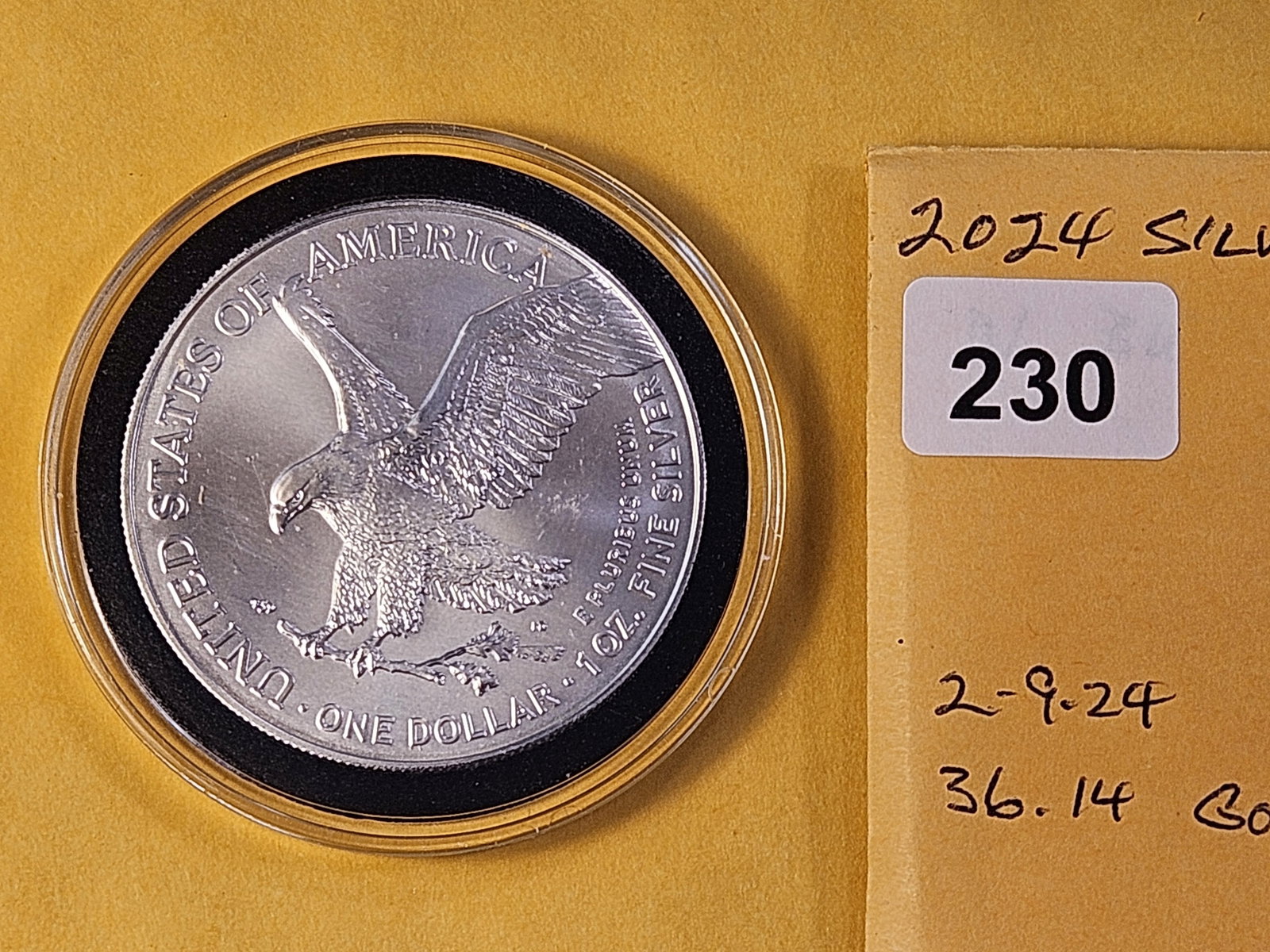 GEM Brilliant Uncirculated 2024 American Silver Eagle - 3