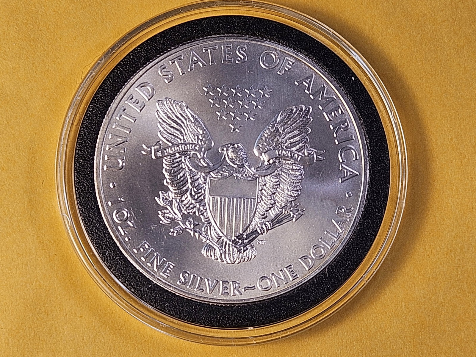 GEM Brilliant Uncirculated 2015 American Silver Eagle - 4