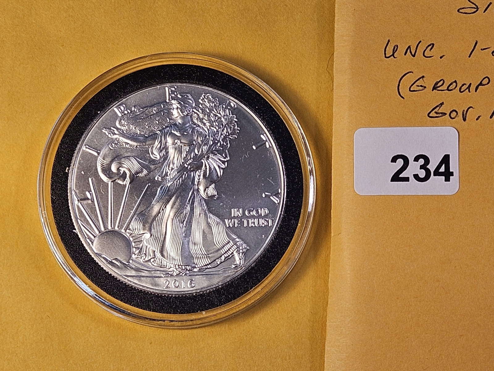 GEM Brilliant Uncirculated 2016 American Silver Eagle - 2