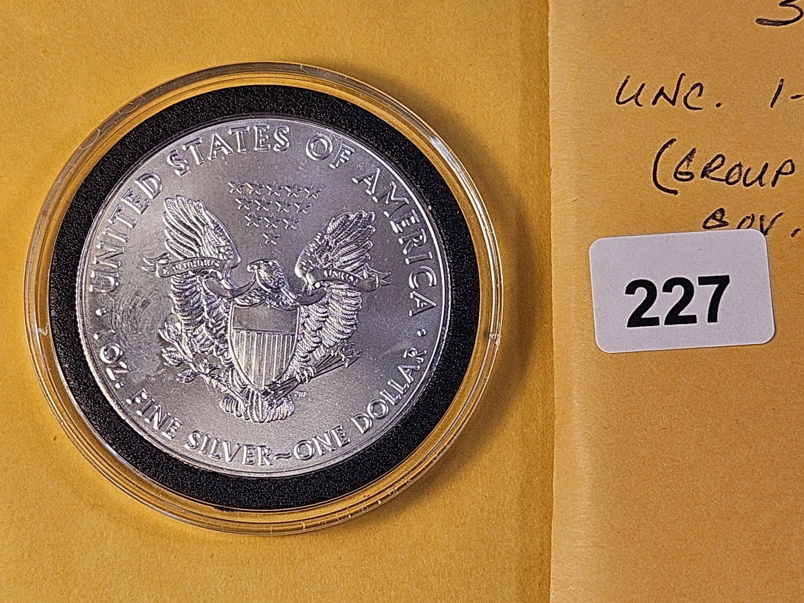 GEM Brilliant Uncirculated 2016 American Silver Eagle - 3