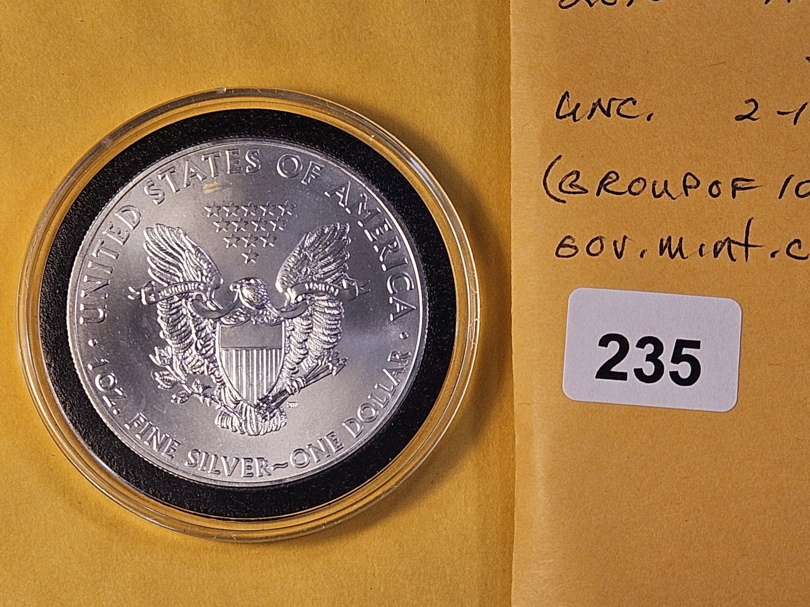 GEM Brilliant Uncirculated 2015 American Silver Eagle - 3