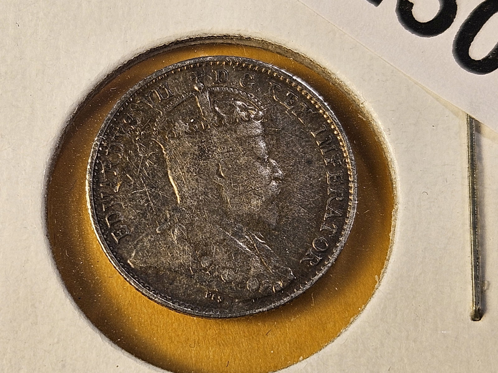Two Canadian Silver Five Cents - 2