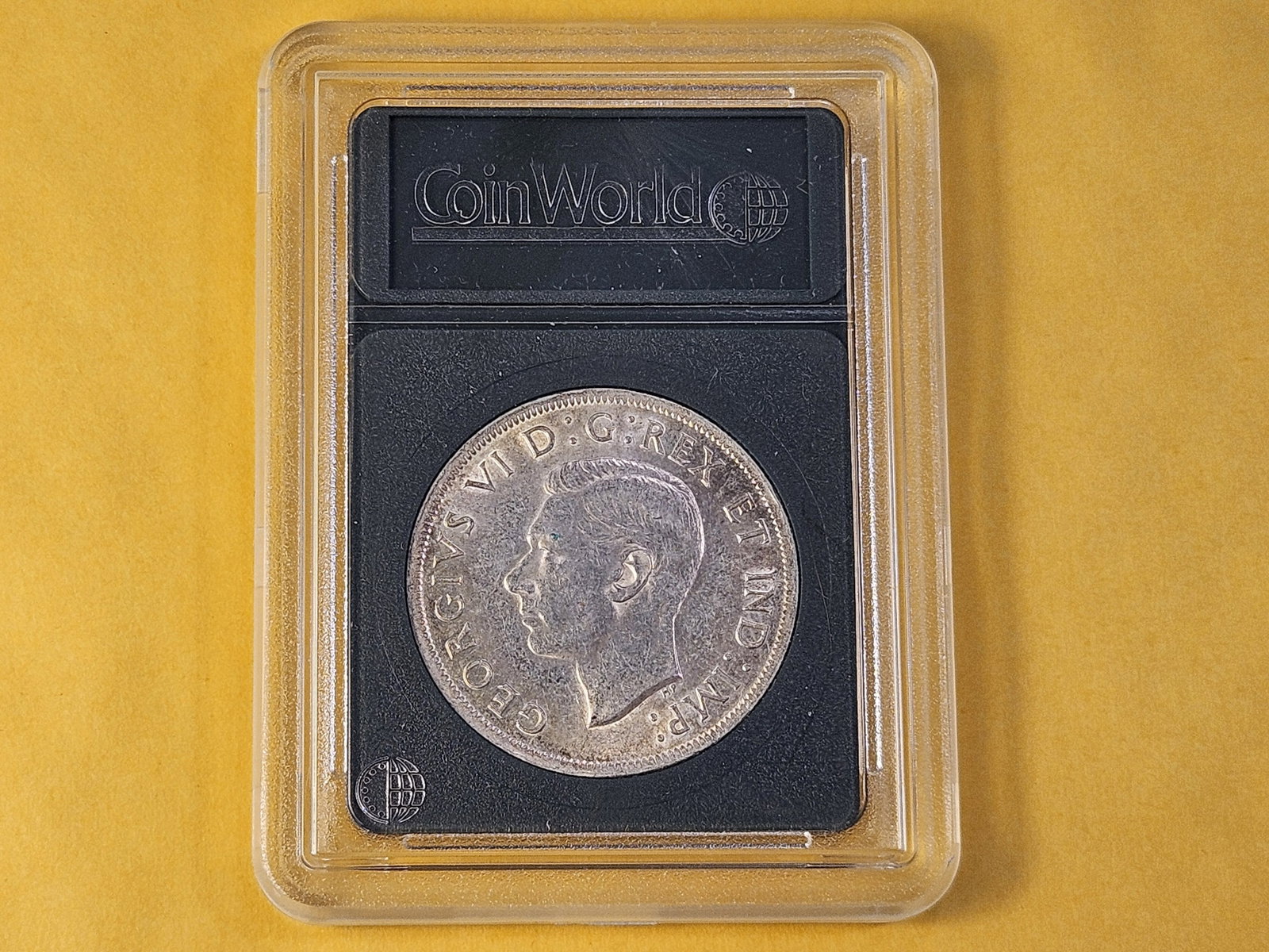 1937 Canadian Silver Dollar - 3