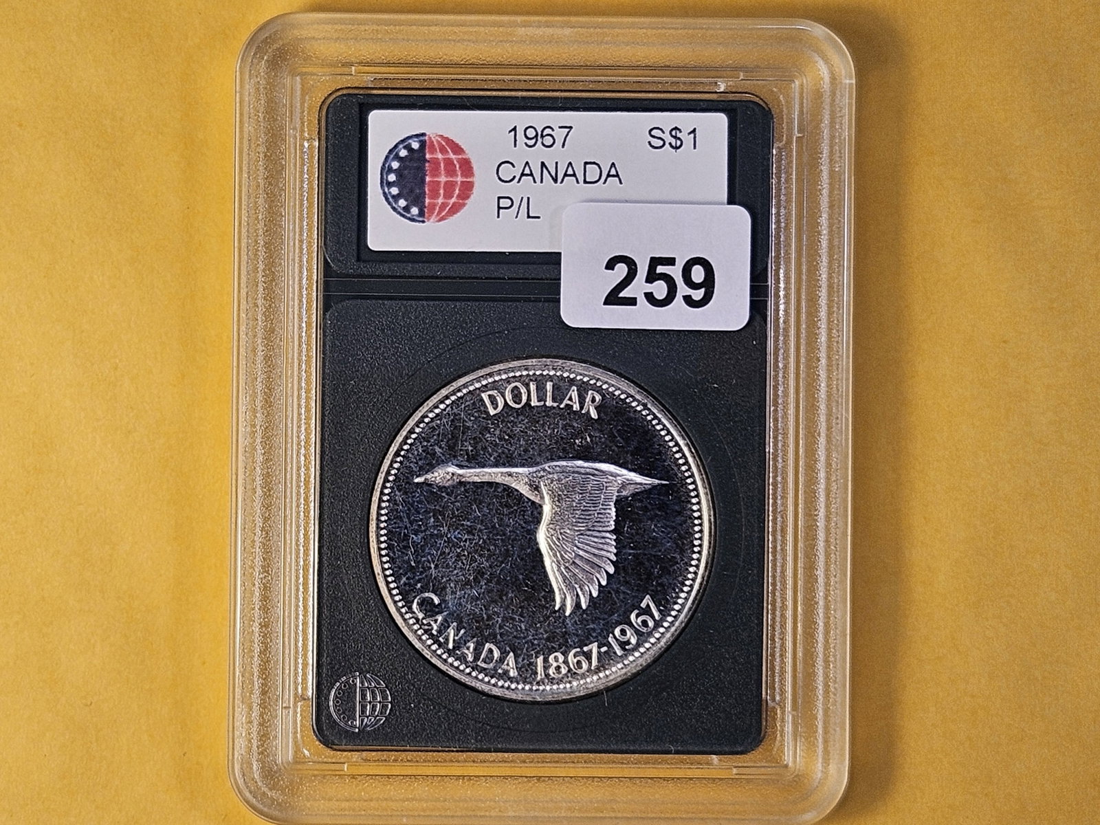 1967 Canadian Silver Dollar - 2