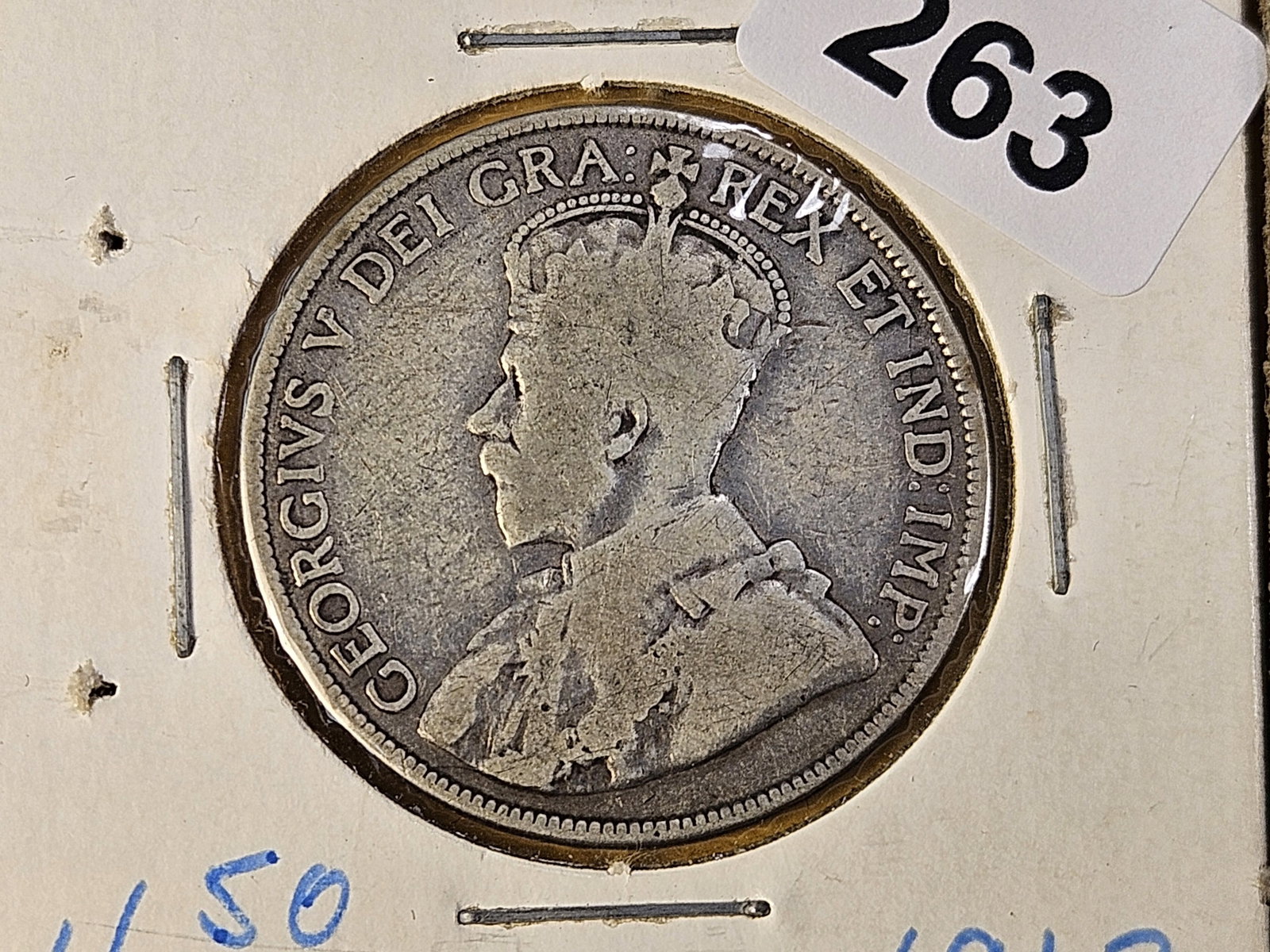 Four Canadian Silver Half Dollars - 2