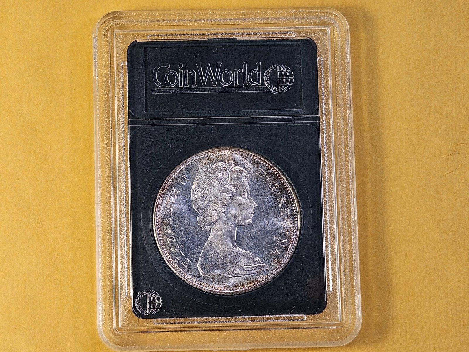 Better Grade 1967 Canadian Silver Dollar - 3