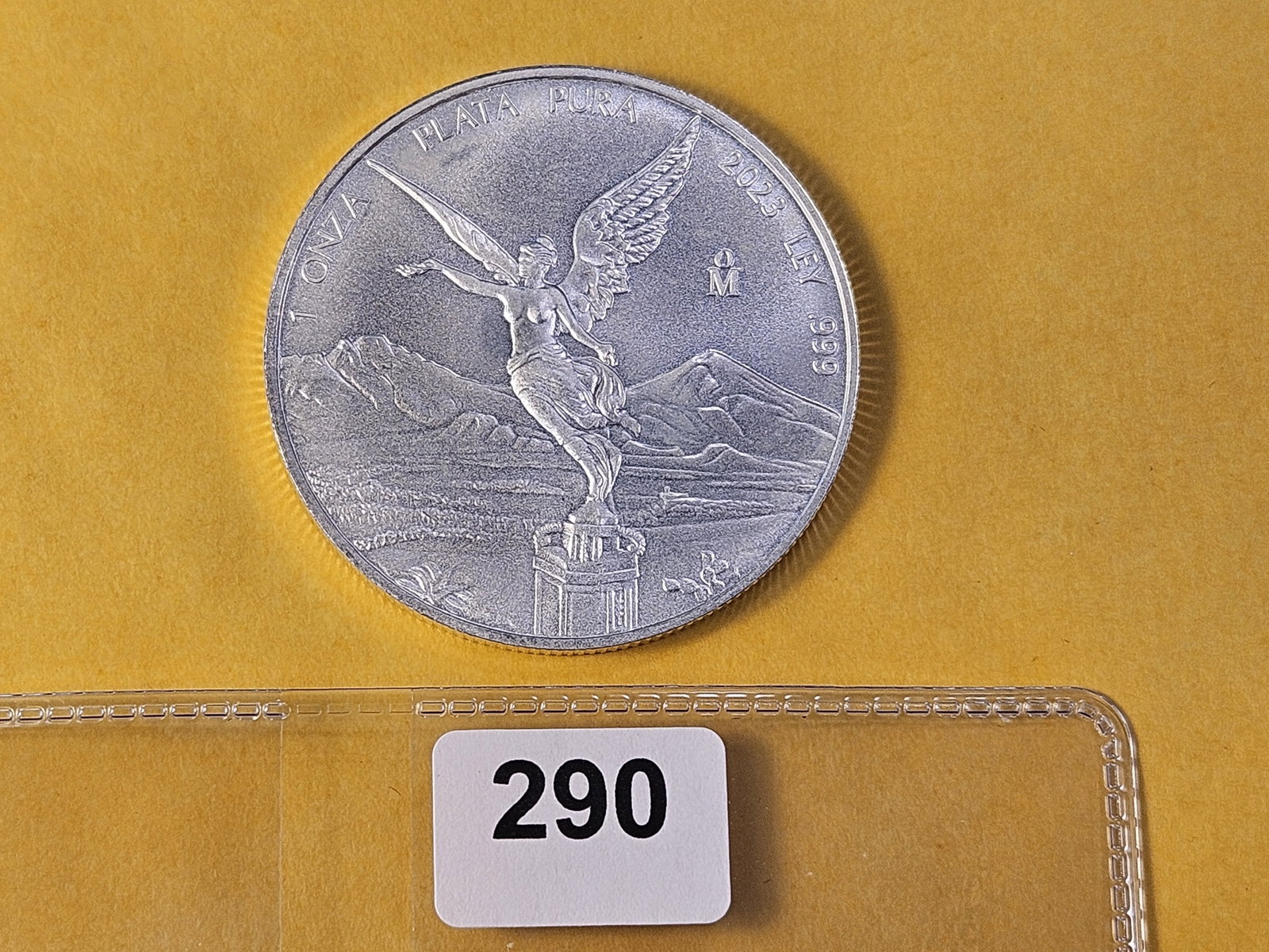 GEM Brilliant Uncirculated 2024 Mexico Silver Onza - 2