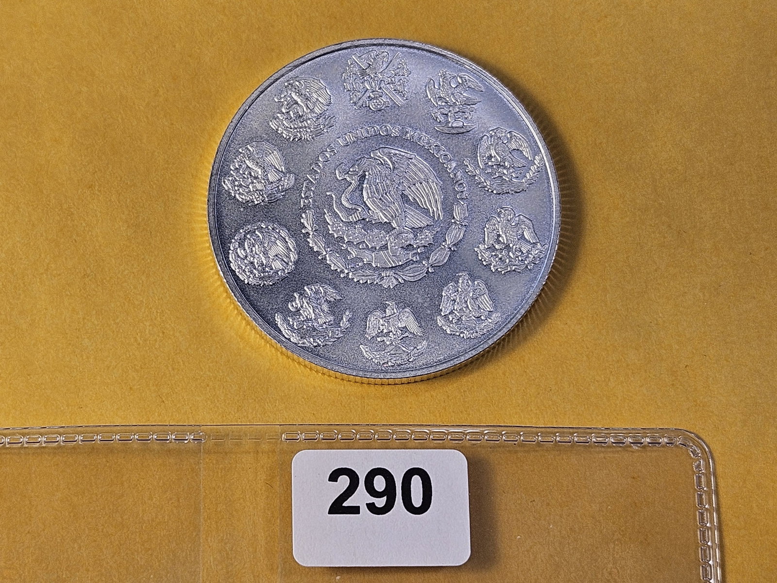 GEM Brilliant Uncirculated 2024 Mexico Silver Onza - 3